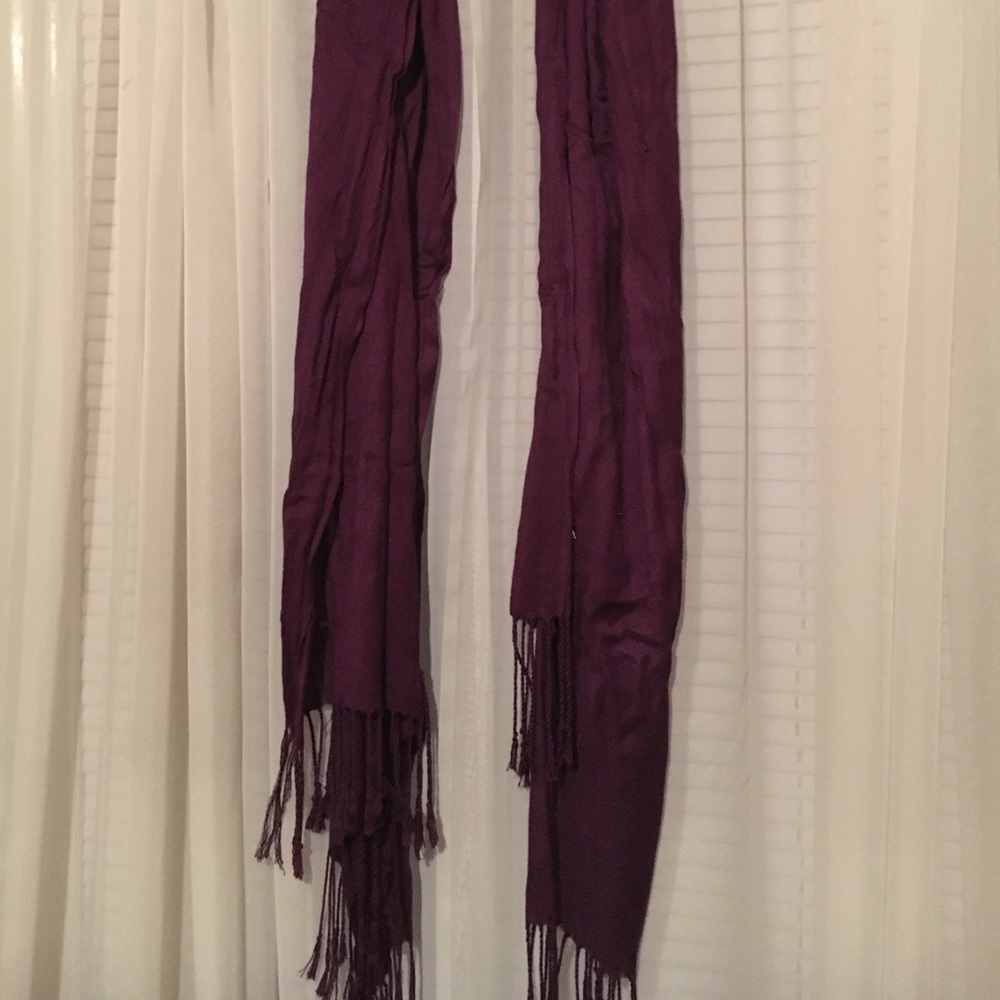 Purple scarf